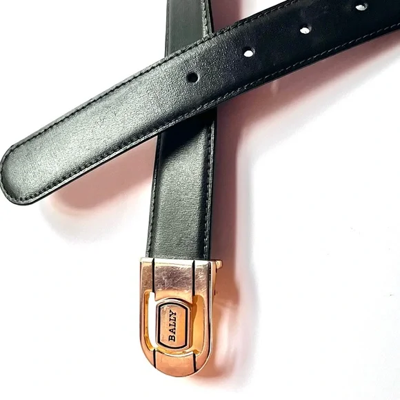 Bally Men's Vintage Leather Belt - Italy